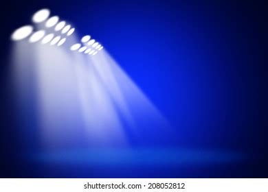 Blue Stage Background Stock Illustration 208052812 | Shutterstock