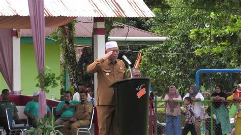 Bupati Hamsuardi Pimpin Upacara Peringatan Bulan K3 Nasional 2024