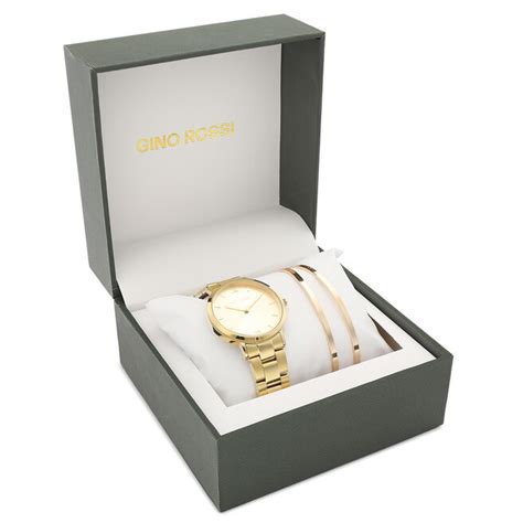 Orologio Gino Rossi GR GIFT SET 01W Oro Escarpe It