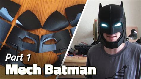 3d Printing Batman Helmet Build Part 1 Youtube