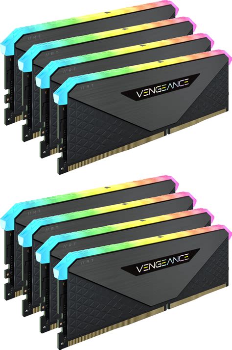 CORSAIR Vengeance RGB RT 256GB 3200MHz Pamięć RAM niskie ceny i