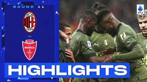 Milan Monza Origi Strikes In Thumping Rossoneri Win Goals