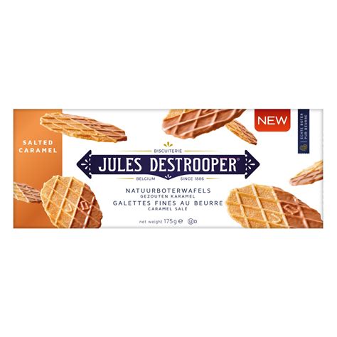 Jules Destrooper Biscuits Caramel salé Beurre 175 gr Delhaize