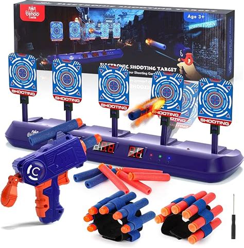 Lehoo Castle Nerf Zielscheibe Ziele Zielscheibe Elektrisch Mit