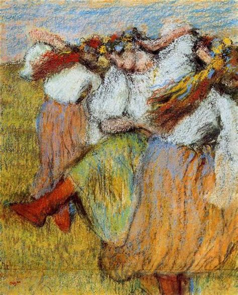 Ukrainian Dancers C 1899 Edgar Degas WikiArt Org