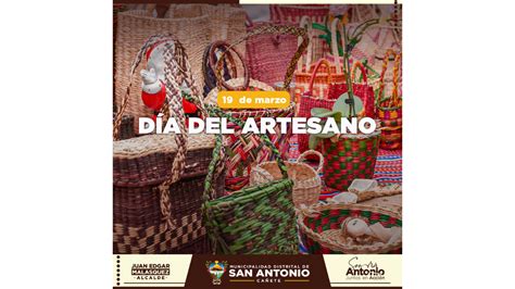 Feliz D A Del Artesano Noticias Municipalidad Distrital De San