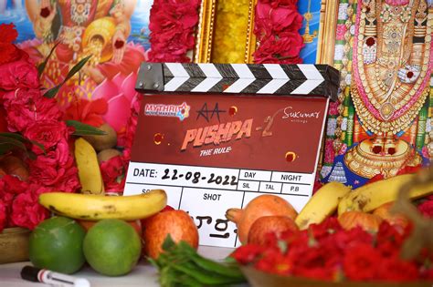 Pooja Ceremony Of Pushpa The Rule Part Filmibeat