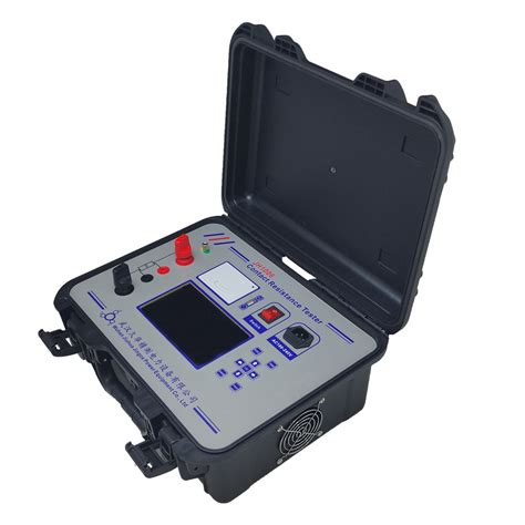 A High Precision Circuit Breaker Micro Ohm Meter Low Ripple Contact