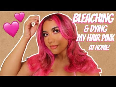 ENGLISH VERSION IMPULSIVELY BLEACHING DYING MY HAIR PINK BRAD MONDO