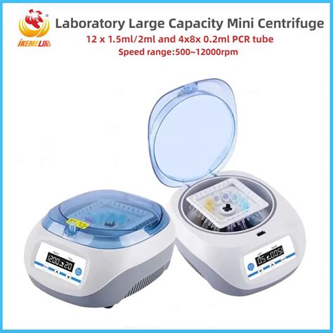 Ikeme Laboratory Mini Centrifuge Rpm Microcentrifuge Hematocrit