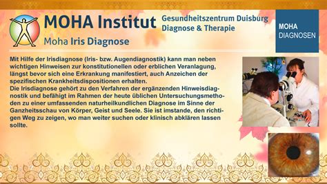 MOHA Iris Diagnosis Moha Institut