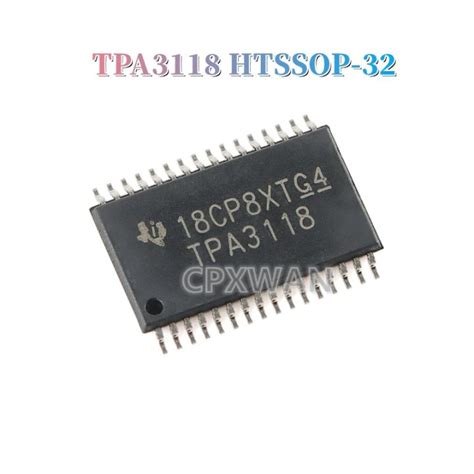 1pcs Original TPA3118 HTSSOP 32 TPA3118D2DAPR SOP 32 Mono Class D Audio