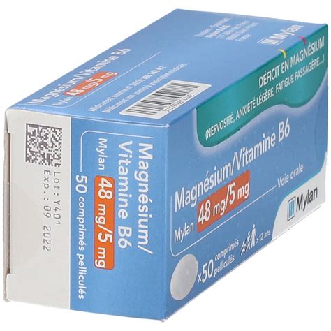 Mylan Magn Sium Vitamine B Pc S Redcare Pharmacie