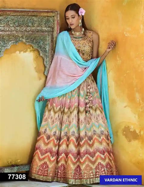 Parvati Avant Viscose Wholesale Lehenga Catalog