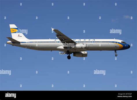 German Lufthansa Airbus A With Registration D Airx In Retro