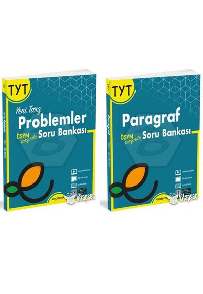 TYT Problemler ve Paragraf Soru Bankası Seti Endemik Yayınları 2314