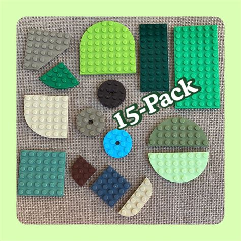 Lego Plates Natural Colors for Landscaping and Nature - Etsy