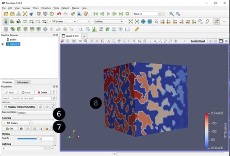 Visualizing A Tif Image In Paraview — Porespy Documentation