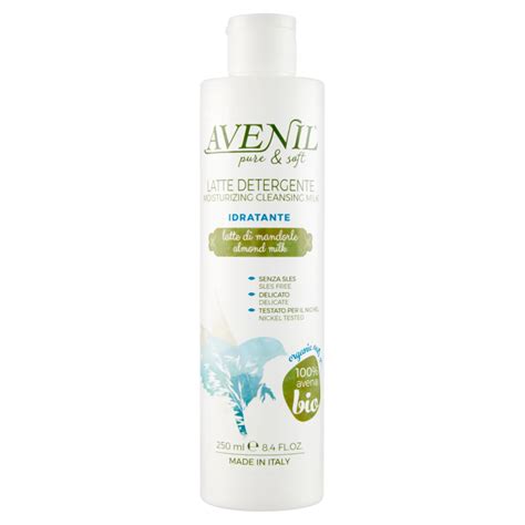 Avenil Pure Soft Latte Detergente Idratante Latte Di Mandorle 250ml