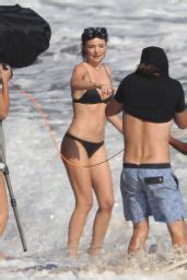 Miranda Kerr Bikini Photoshoot Beach In Malibu CA 7 18 2016 CelebMafia