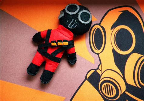 Pyro Plushie By Echinaacea On Deviantart