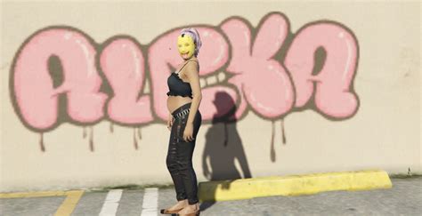 Pregnancy Belly Mp Female Works With Bikini And Pants To Fit Gta