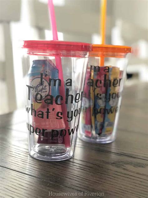 Teacher Appreciation Cups Creative Housewives