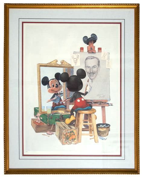 Hake S SELF PORTRAIT MICKEY MOUSE LIMITED EDITION SIGNED AND