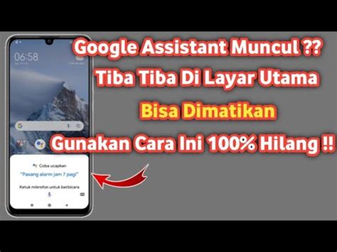 Cara Menonaktifkan Google Assistant Di Tombol Home Cara Mematikan