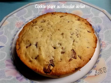 Cookie G Ant Au Chocolat Au Lait Recette Cake Factory