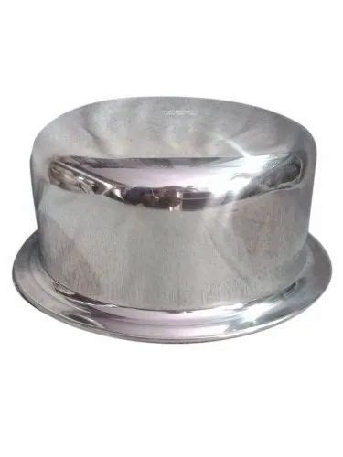 Polished Silver Aluminium Polish Tope Round Size 9x28 Cm At Rs 260