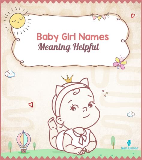 30 Beautiful Baby Girl Names That Mean Helpful | Momjunction | MomJunction