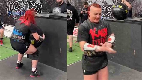 Strongwoman Rhianon Lovelace Sets A 1468 Kg 3236 Lb U64kg Atlas