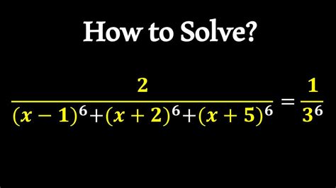 Solving An Elegant Rational Equation Math Olympiad Prep Youtube