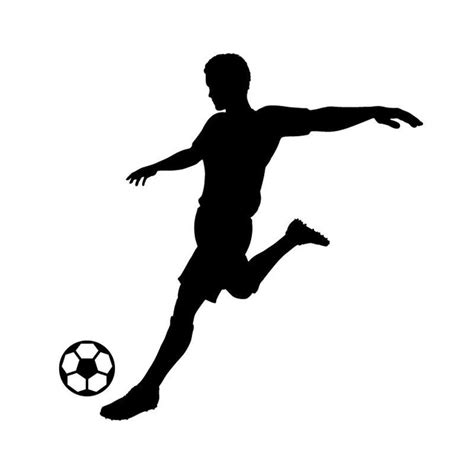 Silhouette Soccer Ball at GetDrawings | Free download