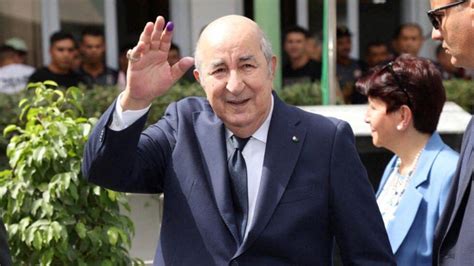 Algérie Le président Abdelmadjid Tebboune entame une tournée