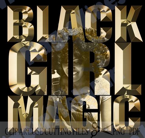 BLACK GIRL MAGIC Logo inside, Black Woman, Pdf, Png, Afro Girl Png ...