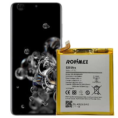 Samsung Galaxy S20 Ultra SM G988B DS Rovimex Batarya RovimexRovimex