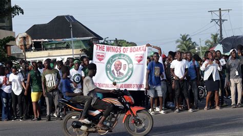 Milhares de liberianos esperados nas ruas em protestos contra má