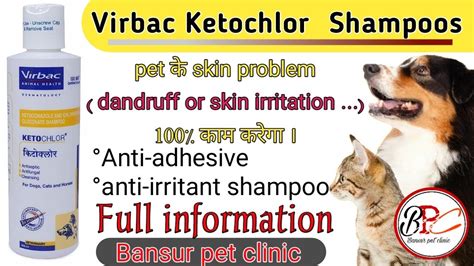 Virbac Ketochlor Shampoo Full Information Youtube