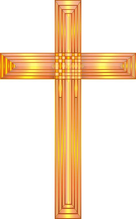 Crucifix Clipart Gold Crucifix Crucifix Gold Crucifix Transparent Free