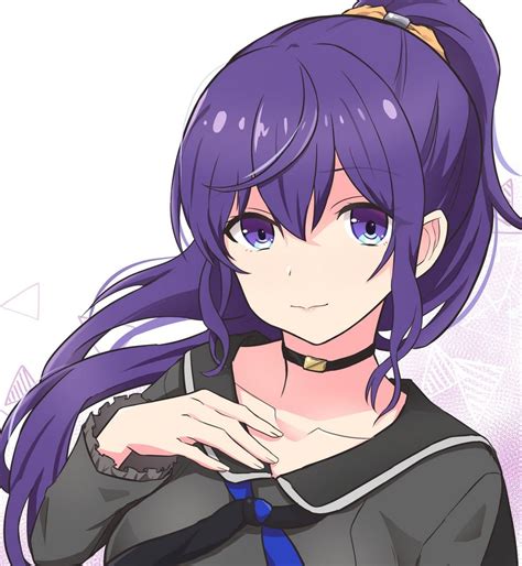 Meninas De Anime Cabelo Roxo 100 Imagens E Fotos