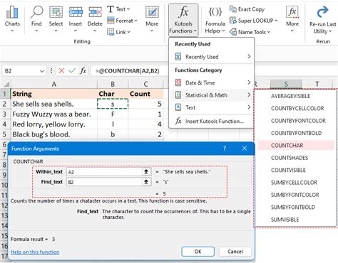 Liczenie znaków w programie Excel komórka i zakres prosty przewodnik