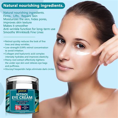 Buy Eye Cream Anti Agingretinol Eye Cream With Collagen Hyaluronic