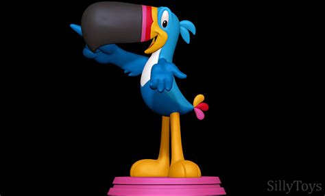 Toucan Sam - Froot Loops 3D Model by SillyToys