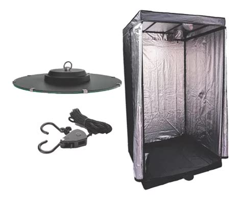 Kit Indoor Carpa 80 Led Mars Orbiter 120 Con Polea