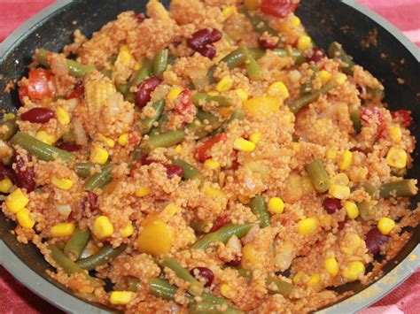 Couscous Gem Se Pfanne Vegan Rezept Kochbar De