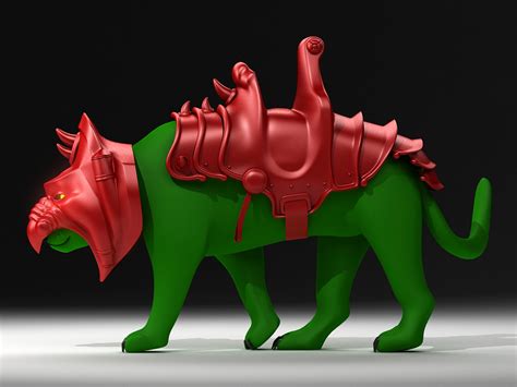 Battle Cat 1 0 Std Mat 3d Model 3d Printable Cgtrader