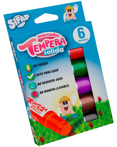 Tempera Solida Clasica Sifap X U Papelera Delonce