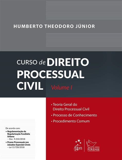 Curso De Direito Processual Civil Volume I Volume 1 PDF Humberto